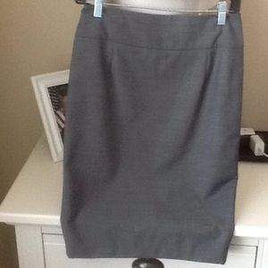 Grey pencil skirt size 2